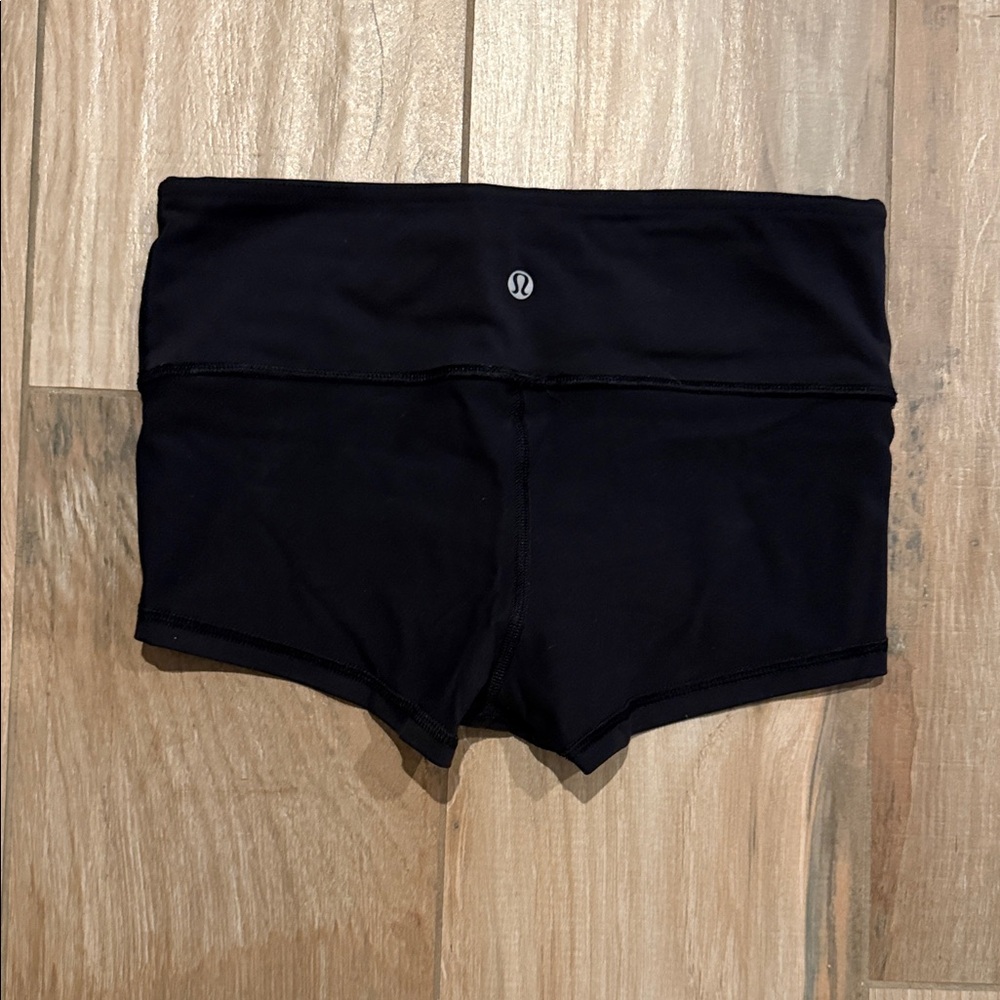 lululemon athletica Midnight Black Athletic Shorts